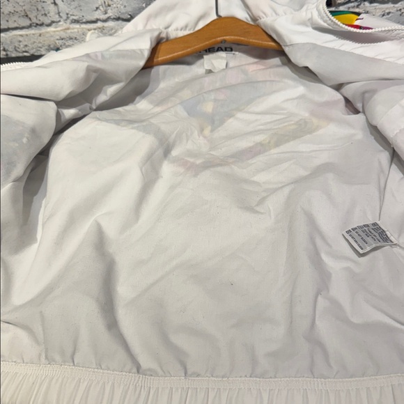 HEAD Vintage Multicolor Graphic Bomber Jacket - Picture 8 of 10